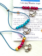 Load image into Gallery viewer, Kids Illusion Bead Breathe Angels, Children's Anxiety, Kids anxiety, Stress and anxiety bracelet, Calming, ADHD, Autism, Bracelet Ver. 2