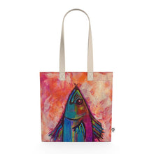 Load image into Gallery viewer, The Cornish Fish Design - Everyday Tote Featuring Print of Painting by Corrina J Korrubel