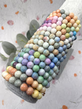 Load image into Gallery viewer, Pastel Ombre Glass Bead 10 Breaths Bracelet, Mindfulness Jewellery