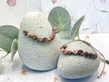 Load image into Gallery viewer, LeopardSkin Jasper 10 Breaths Breathe Bracelet a Unique Beautiful Rare Gift for her Peace Anxiety Stress Yoga Meditation Discreet Daily Wear