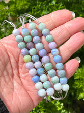 Load image into Gallery viewer, Pastel Ombre Glass Bead 10 Breaths Bracelet, Mindfulness Jewellery