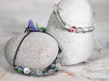 Load image into Gallery viewer, Anxiety Breathe Bracelet in Crystal Quartz, Unisex gift, Unique mystical Stones