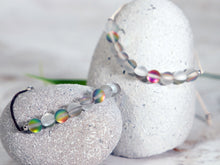 Load image into Gallery viewer, Anxiety Breathe Bracelet in Crystal Quartz, Unisex gift, Unique mystical Stones