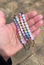 Load image into Gallery viewer, Pastel Ombre Glass Bead 10 Breaths Bracelet, Mindfulness Jewellery