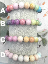 Load image into Gallery viewer, Pastel Ombre Glass Bead 10 Breaths Bracelet, Mindfulness Jewellery
