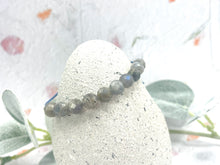 Load image into Gallery viewer, Labradorite Crystal Bracelet for Stress Relief, Transformation & Positive Energy