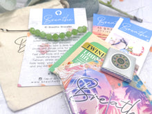 Load image into Gallery viewer, 10 Breaths Bracelet Natural Grade A Peridot 8mm Beads Healing Crystal Jewellery Calming Meditation Bracelet August Birthstone Gift