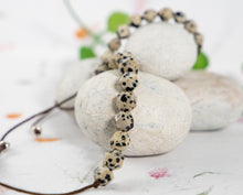 Load image into Gallery viewer, Dalmatian Jasper for Anxiety, Calm, Relax, Mental Health, Stress, Meditation, Wellness, Motivational, Meditation