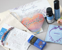 Load image into Gallery viewer, BREATHE Eye Pillow Gift Collection for Calm, Stress, Anx1ety, Meditation, Yoga, Letterbox gift for her