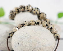 Load image into Gallery viewer, Dalmatian Jasper for Anxiety, Calm, Relax, Mental Health, Stress, Meditation, Wellness, Motivational, Meditation
