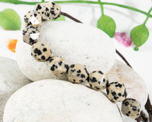 Load image into Gallery viewer, Dalmatian Jasper for Anxiety, Calm, Relax, Mental Health, Stress, Meditation, Wellness, Motivational, Meditation