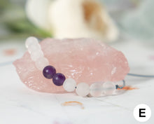 Load image into Gallery viewer, C@ncer Support A Little Breathe 10 Breaths Bracelet for Helping you remind you to keep count of ten calming breaths