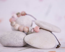 Load image into Gallery viewer, Matte Pink/Rose Opal, Peruvian Opal, for anxiety, stress and calming, 10 Breaths Bracelet, Breathe Bracelet