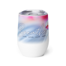 Load image into Gallery viewer, The BREATHE Tumbler, for hot or cold drinks, insulated with cap