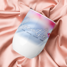 Load image into Gallery viewer, The BREATHE Tumbler, for hot or cold drinks, insulated with cap