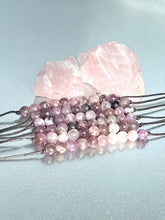 Load image into Gallery viewer, Lepidolite 10 Breaths Anxiety Bracelet , Calming and Stress busting, Makes  a great gift, beautiful unique semi precious stone
