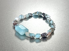 Load image into Gallery viewer, Amazonite and Larimar Bracelet
