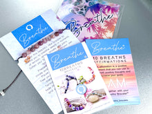 Load image into Gallery viewer, Lepidolite 10 Breaths Anxiety Bracelet , Calming and Stress busting, Makes  a great gift, beautiful unique semi precious stone
