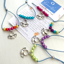 Load image into Gallery viewer, Kids Illusion Bead Breathe Angels, Children&#39;s Anxiety, Kids anxiety, Stress and anxiety bracelet, Calming, ADHD, Autism, Bracelet Ver. 2
