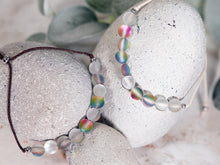 Load image into Gallery viewer, Anxiety Breathe Bracelet in Crystal Quartz, Unisex gift, Unique mystical Stones
