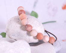 Load image into Gallery viewer, Peach Aventurine Anxiety Bracelet - Breathe Bracelet, Mental Health, Pantone colour of the Year 2024
