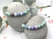 Load image into Gallery viewer, Pastel Ombre Glass Bead 10 Breaths Bracelet,  Mindfulness Jewellery
