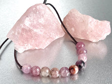 Load image into Gallery viewer, Lepidolite 10 Breaths Anxiety Bracelet , Calming and Stress busting, Makes  a great gift, beautiful unique semi precious stone
