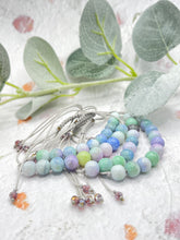 Load image into Gallery viewer, Pastel Ombre Glass Bead 10 Breaths Bracelet,  Mindfulness Jewellery
