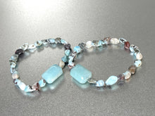 Load image into Gallery viewer, Amazonite and Larimar Bracelet
