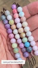 Load image into Gallery viewer, Pastel Ombre Glass Bead 10 Breaths Bracelet,  Mindfulness Jewellery
