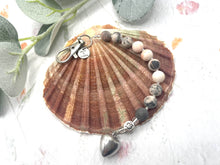Load image into Gallery viewer, Gemstone Breathwork Dangle – 10 Breaths Meditation Keychain
