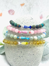 Load image into Gallery viewer, Summer Beach Gemstone Anxiety Bracelet | 10 Breaths Mindfulness Jewellery
