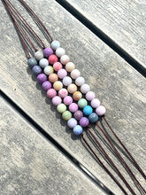 Load image into Gallery viewer, Pastel Ombre Glass Bead 10 Breaths Bracelet,  Mindfulness Jewellery
