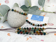 Load image into Gallery viewer, Ocean Jasper Bracelet Anxiety &amp; Stress Gift Mindfulness Breathing Bracelet Calming Crystal Jewellery 10 Breaths Bracelet
