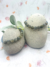 Load image into Gallery viewer, Labradorite Crystal Bracelet for Stress Relief, Transformation &amp; Positive Energy
