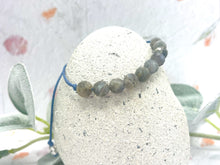 Load image into Gallery viewer, Labradorite Crystal Bracelet for Stress Relief, Transformation &amp; Positive Energy
