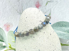 Load image into Gallery viewer, Labradorite Crystal Bracelet for Stress Relief, Transformation &amp; Positive Energy
