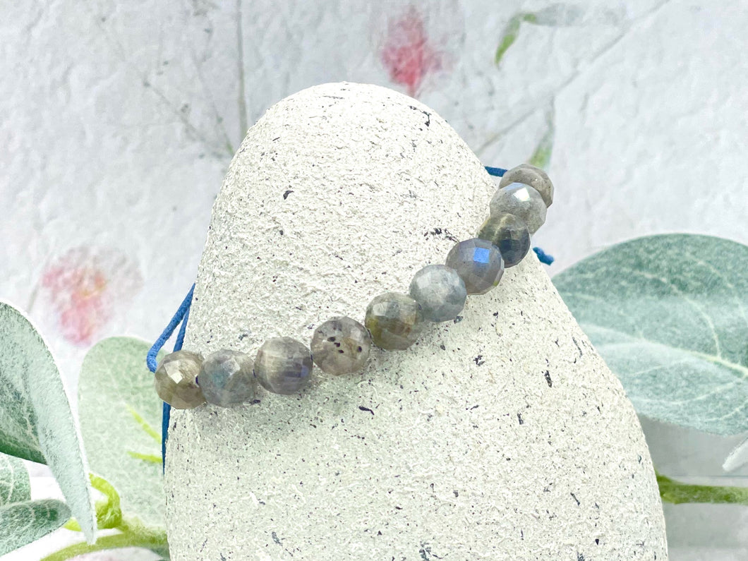 Labradorite Crystal Bracelet for Stress Relief, Transformation & Positive Energy