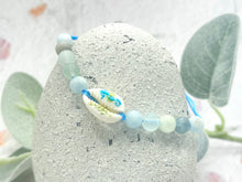 Load image into Gallery viewer, Evil Eye Cowrie Shell 10 Breaths Bracelet
