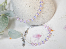 Load image into Gallery viewer, Pink Jellyfish Opalite 10 Breaths Bracelet, Limited Edition Breathe Bracelet, Gift for her
