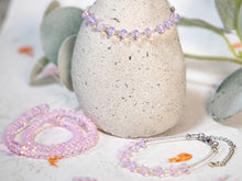 Load image into Gallery viewer, Pink Jellyfish Opalite 10 Breaths Bracelet, Limited Edition Breathe Bracelet, Gift for her
