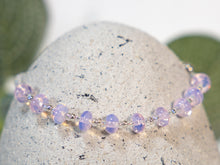 Load image into Gallery viewer, Pink Jellyfish Opalite 10 Breaths Bracelet, Limited Edition Breathe Bracelet, Gift for her
