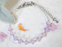 Load image into Gallery viewer, Pink Jellyfish Opalite 10 Breaths Bracelet, Limited Edition Breathe Bracelet, Gift for her
