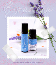 Load image into Gallery viewer, Aromatherapy Essential Oils for Anxiety, Calm, Relax, Mental Health, Stress, Meditation, Wellness,  Lavender Oil or Wrist Roller Ball
