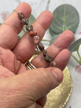 Load and play video in Gallery viewer, LeopardSkin Jasper 10 Breaths Breathe Bracelet a Unique Beautiful Rare Gift for her Peace Anxiety Stress Yoga Meditation Discreet Daily Wear
