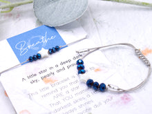 Load image into Gallery viewer, Mother Of Pearl, Little Star shining bright, You Are a Star, Keep on Shining, don't let anyone dull your sparkle, Loss, Grief, Mental Health, Love Bracelet
