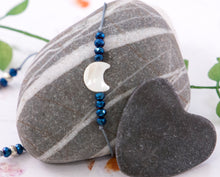 Load image into Gallery viewer, . LOVE YOU to the moon and back, Moon Bracelet for affirmation, declaring love, making a loved one feel special, a wonderful unique gift
