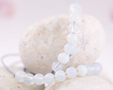 Load image into Gallery viewer, Opalite Moonstone Mix, Semi Precious Stone Bracelet
