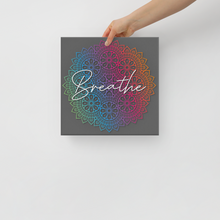 Load image into Gallery viewer, The BREATHE Mandala Canvas
