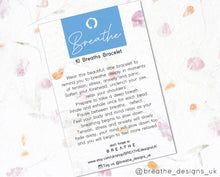 Load image into Gallery viewer, Lotus or Bodhi Bead Bracelet for mindfulness, meditation, calming and anxiety support
